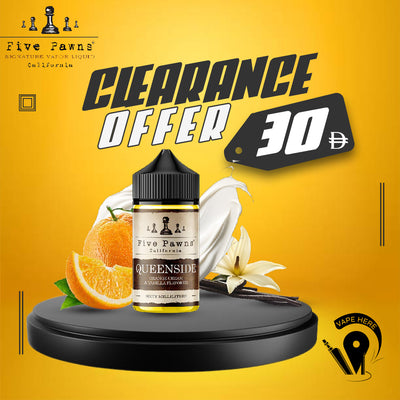 Queenside - 60ml E liquid by Five Pawns CaliforniaUAE AJMAN