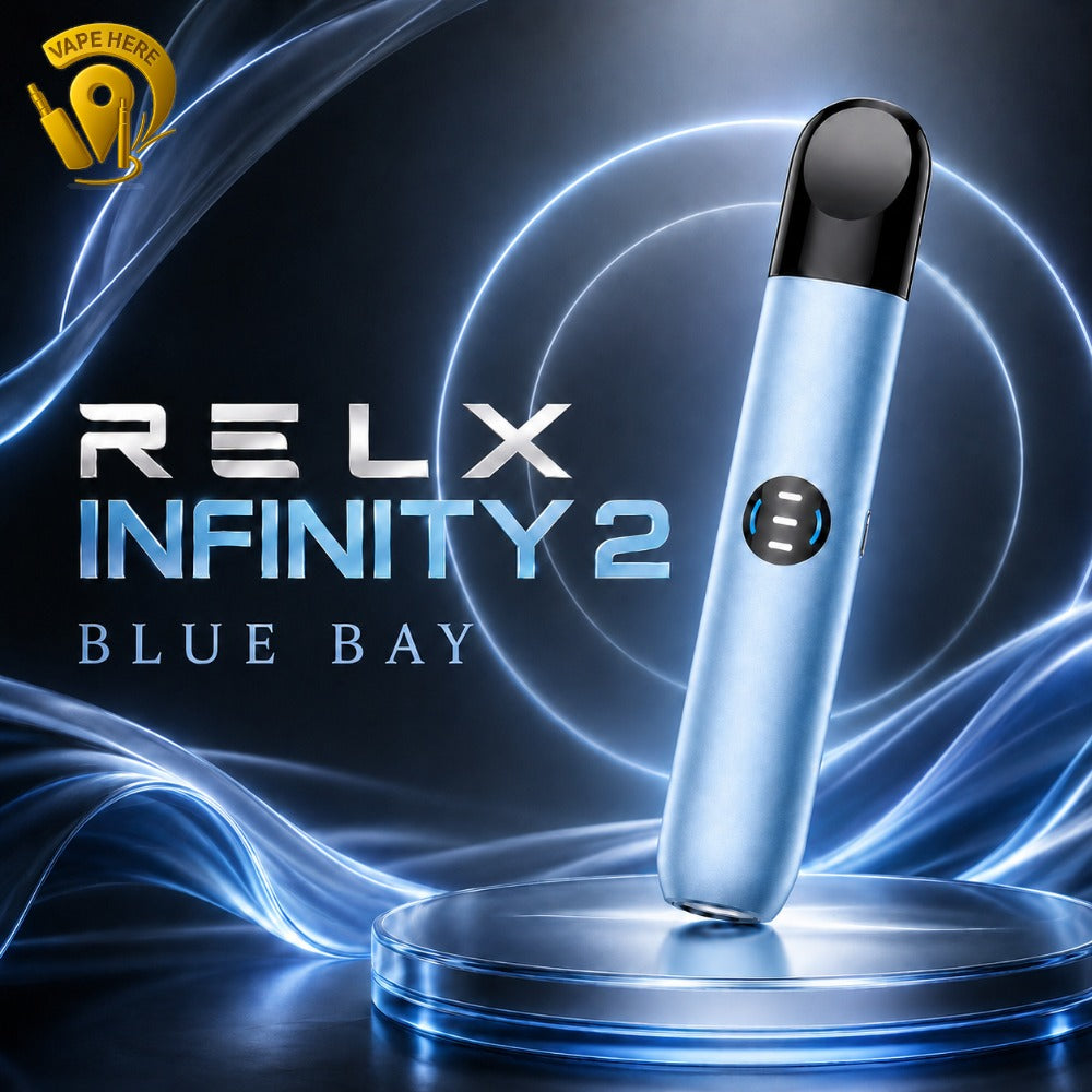 RELX_Infinity_2_Device_closed_Pod_System_with_LED_Indicator Blue Bay Abu Dhabi, UAE