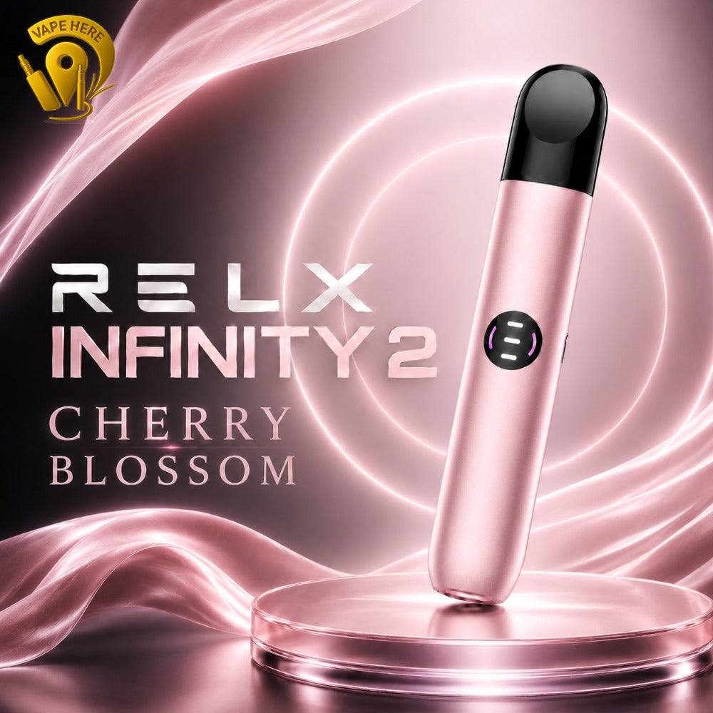 RELX_Infinity_2_Device_closed_Pod_System_with_LED_Indicator Cherry Blossom Umm Al Quwain, UAE