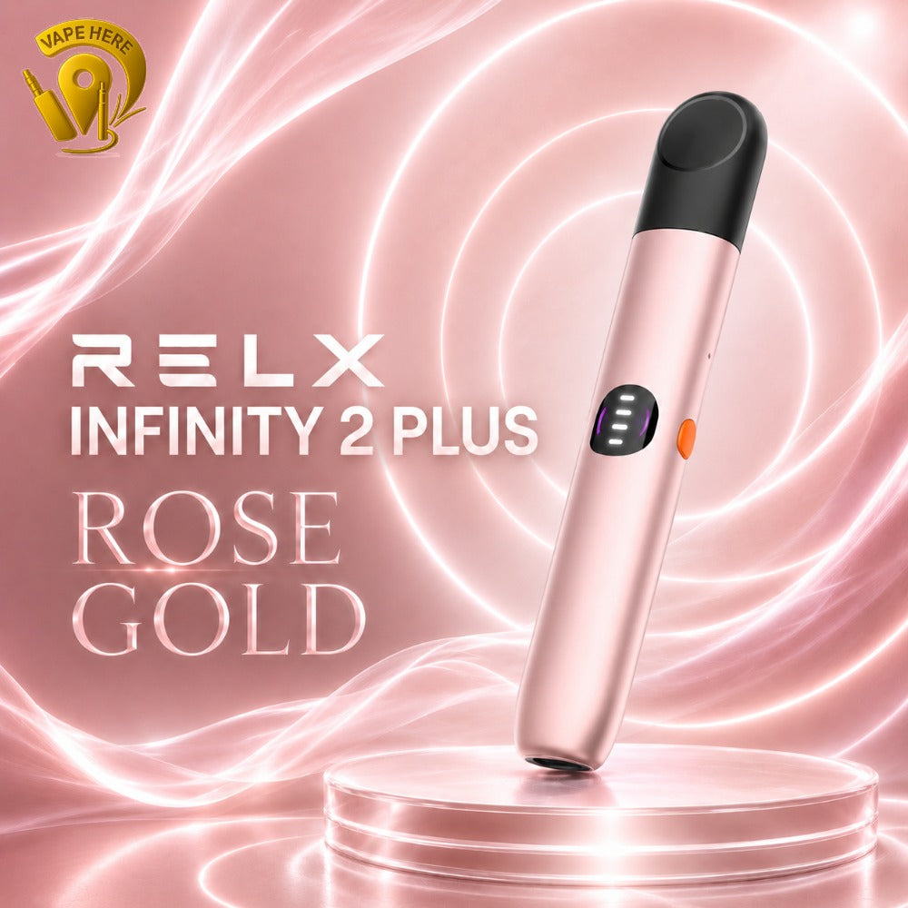 RELX_Infinity_2_Device_closed_Pod_System_with_LED_Indicator Rose Gold Dubai, UAE