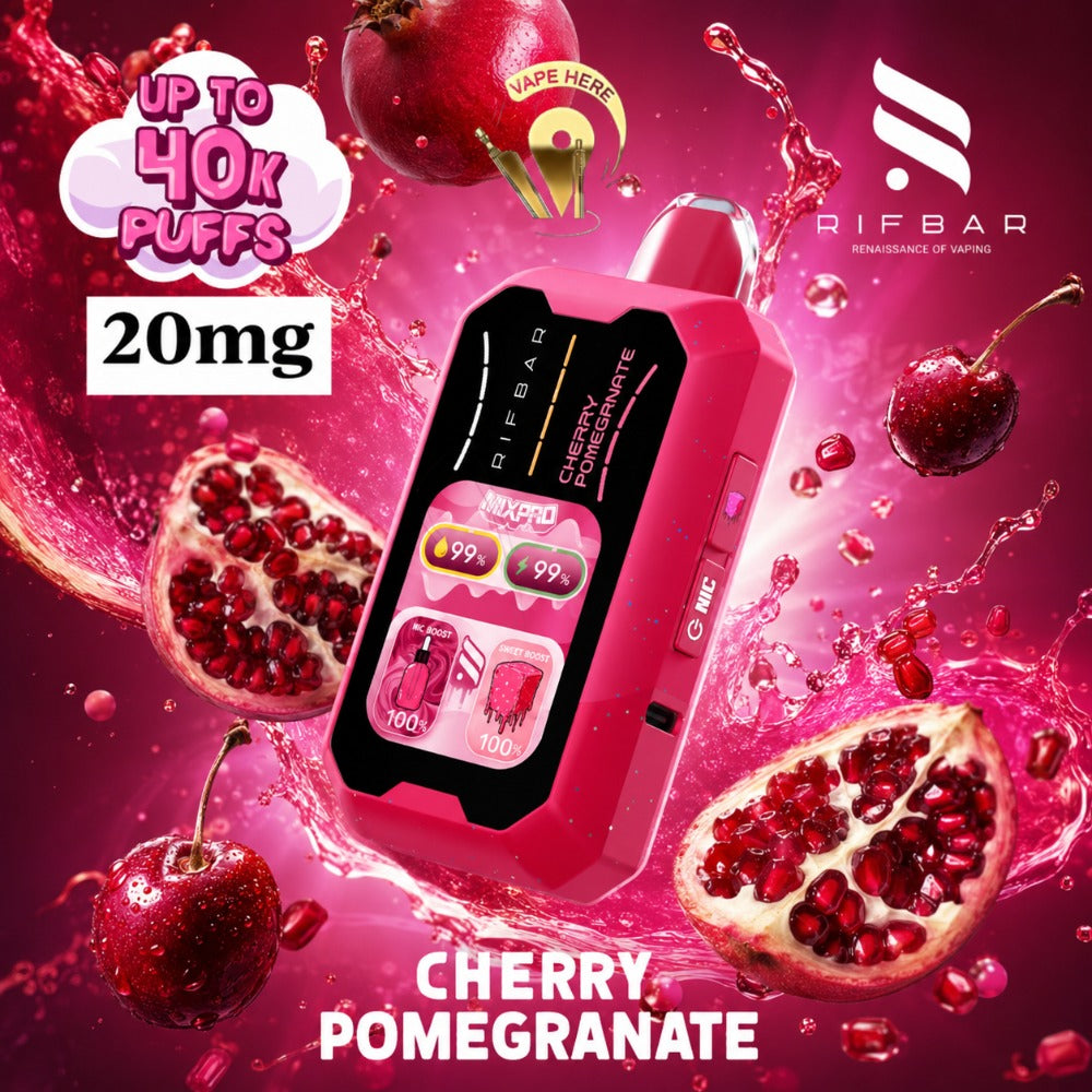 RIFBAR MIX PRO 40K PUFFS Disposable Vape Dubai, UAE