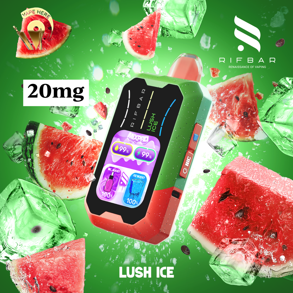 RIFBAR MIX PRO 40K PUFFS Disposable Vape Lush Ice UAE Ajman