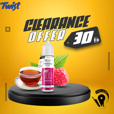 Raspberry Rize 50ml Ejuice by Twist Tea PGVG UAE DUBAI
