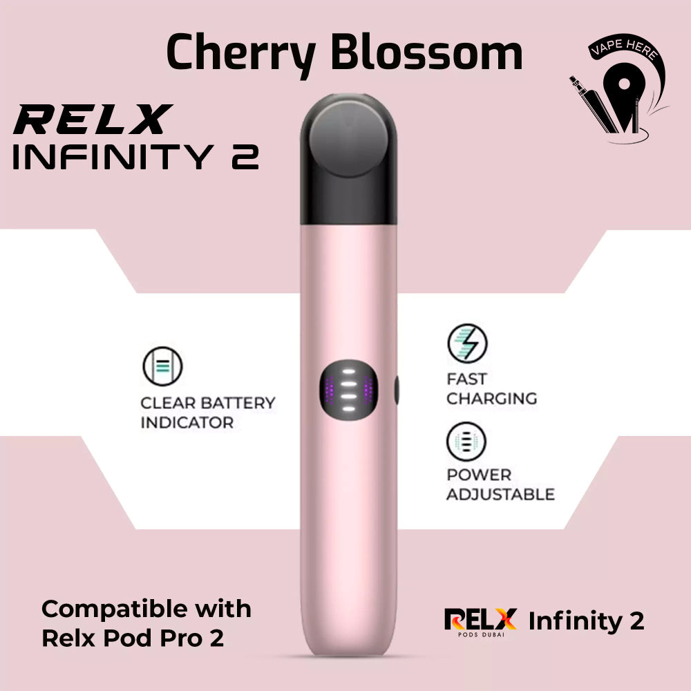 Relx Infinity 2 Pod System (LED Indicator) Available in Dubai, UAE | Vape Here Store Relx Infinity 2 Pod System (LED Indicator) Available in Dubai, UAE | Vape Here Store