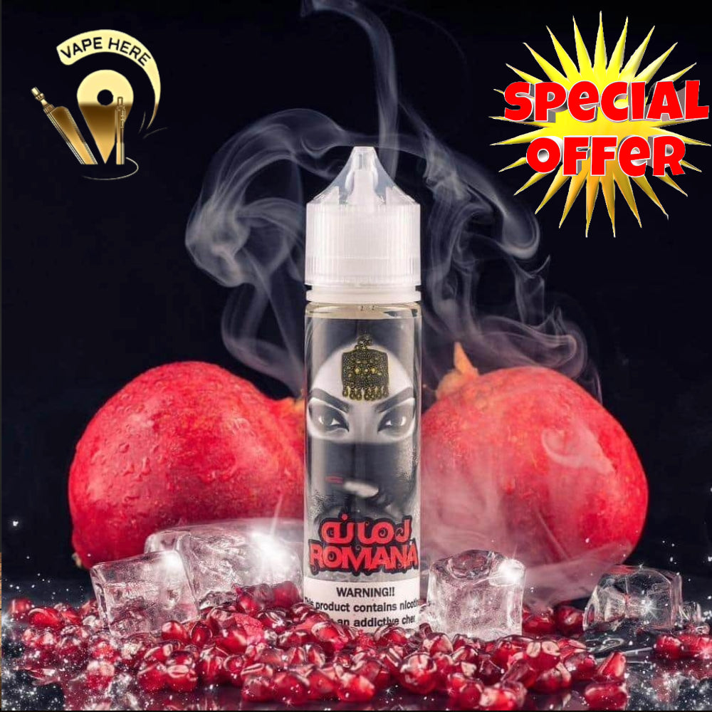 Romana Ice Ejuice 60ml Ejuice by Gulf Flavour