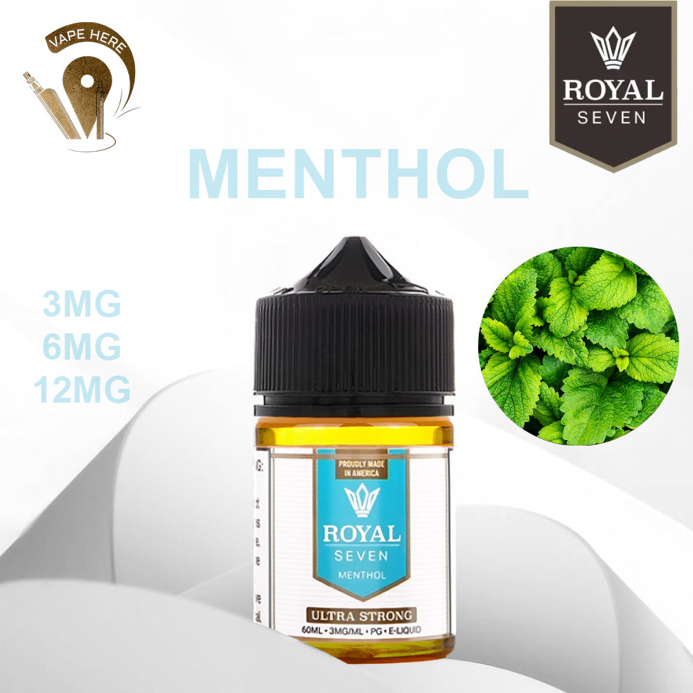 Royal Seven Menthol Ultra Strong 60ml E-Liquid UAE Abu Dhabi & Dubai