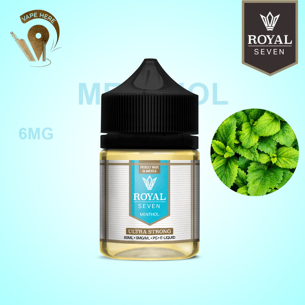 Royal Seven Menthol Ultra Strong 60ml E-Liquid UAE Abu Dhabi & Dubai