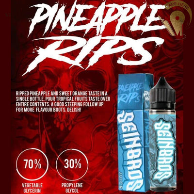 SEINBROS PINEAPPLE RIPS E-LIQUID 60ML - Vape Here Store