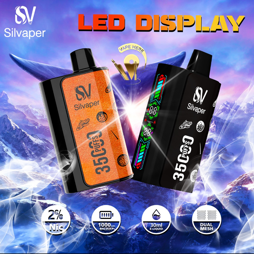 SILVAPER 35K PUFFS DISPOSABLE VAPE 20mg UAE Abu Dhabi