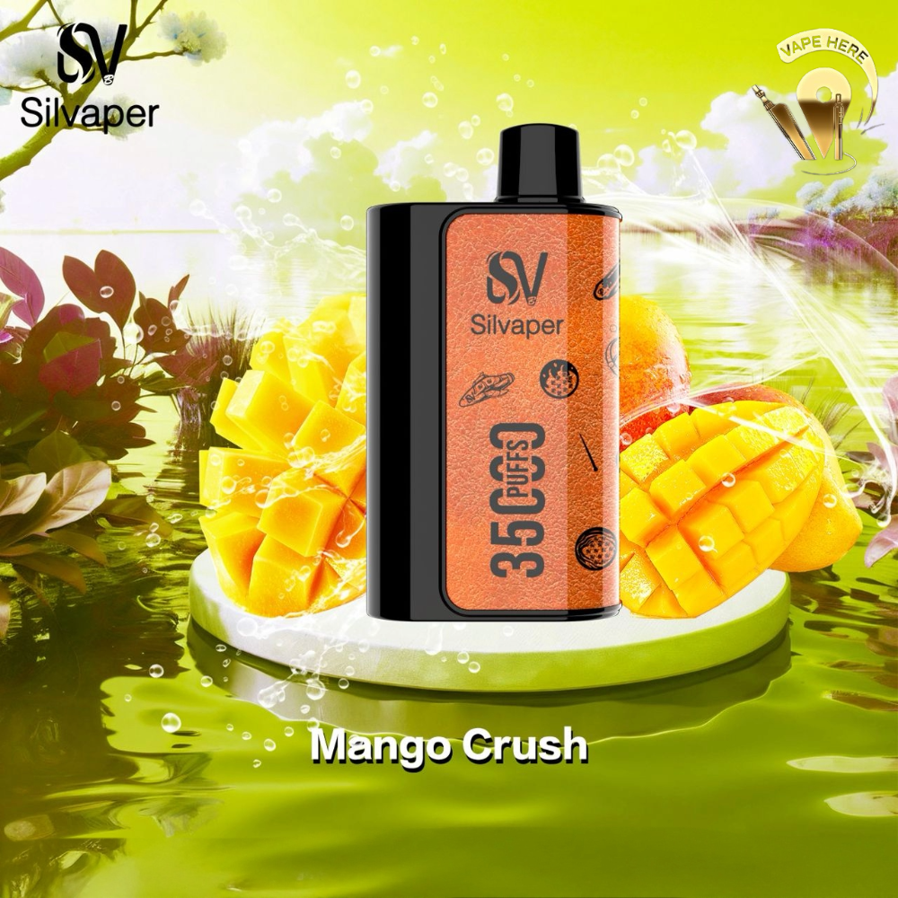 SILVAPER 35K PUFFS DISPOSABLE VAPE 20mg Mango Crush UAE Fujairah