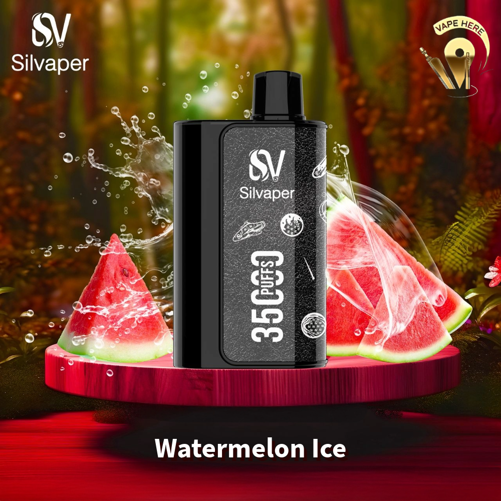 SILVAPER 35K PUFFS DISPOSABLE VAPE 20mg Watermelon Ice UAE Ras A Khaimah