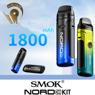 SMOK NORD C POD KIT 1800MAH - Vape Here Store