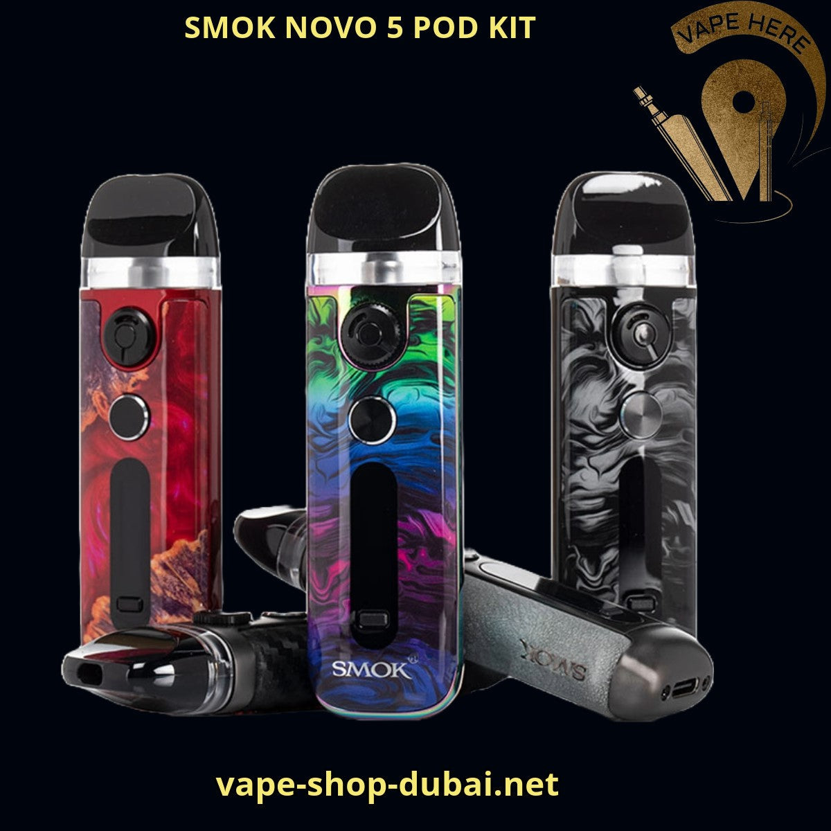 SMOK NOVO 5 POD KIT 900MAH 30W - Vape Here Store