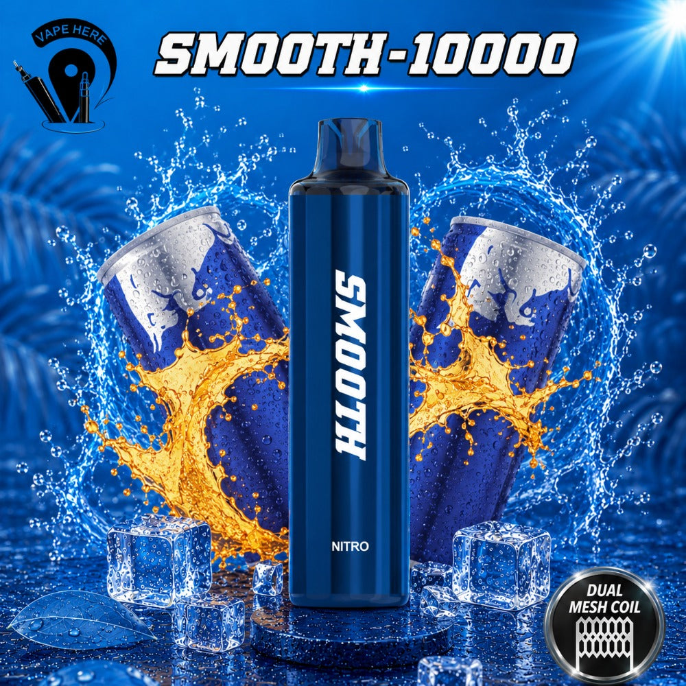 SMOOTH 10000 Puffs Disposable Vape 20mg Nitro UAE Al Ain 