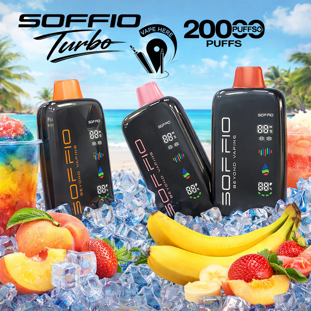 SOFFIO TURBO 20K Disposable Vape UAE Dubai