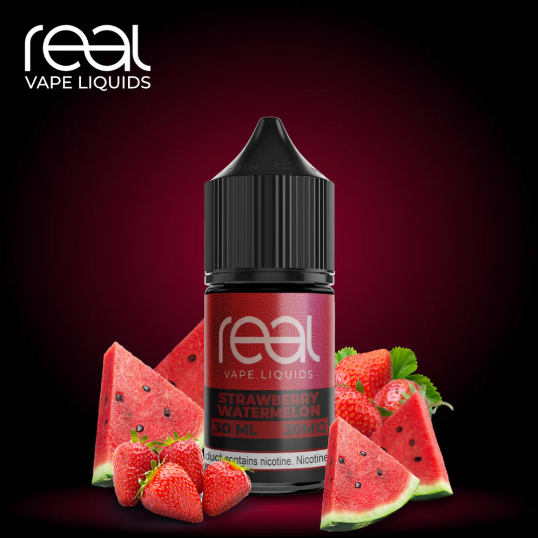 STRAWBERRY WATERMELON - REAL VAPE SALTNIC 30ml UAE Abu Dhabi