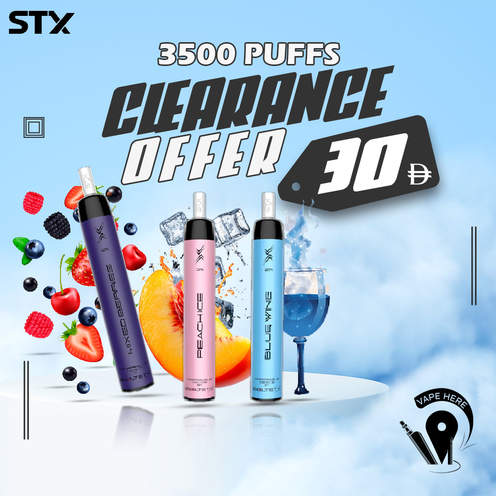 STX - BOLTSTX DISPOSABLE VAPE 3500 PUFFS UAE AL AIN