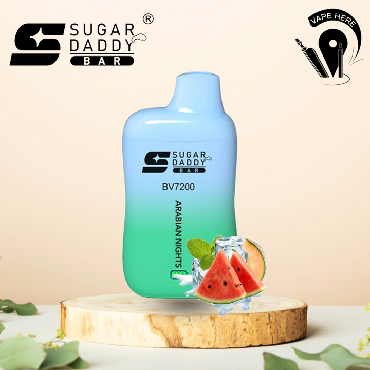SUGAR DADDY BAR BV7200 Disposable Vape 7200 Puffs