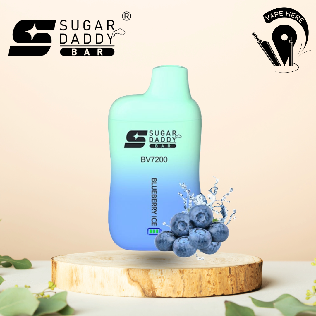 SUGAR DADDY BAR BV7200 Disposable Vape 7200 Puffs | Vape Here Store SUGAR DADDY BAR BV7200 Disposable Vape 7200 Puffs | Vape Here Store