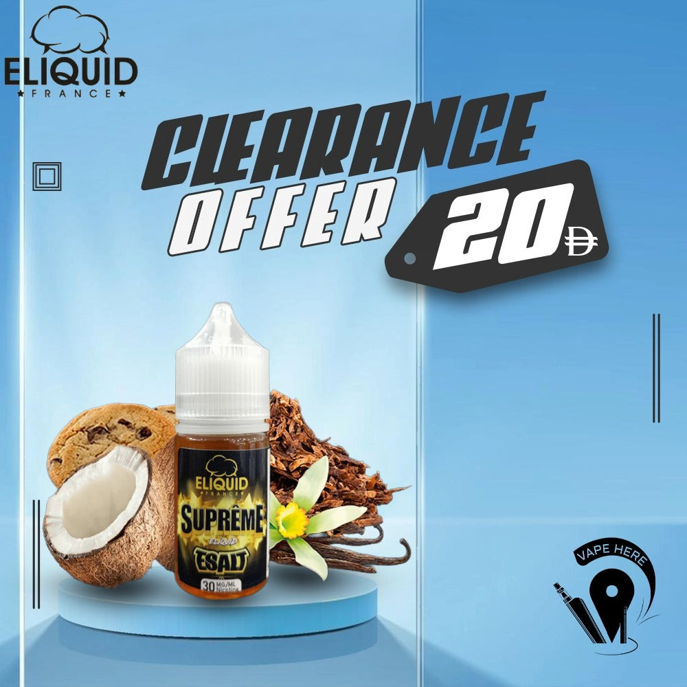 SUPREME - ELIQUID FRANCE 30ml SALT | Vape Riyadh Disposable | Vape Best Price | Vape Online UAE | Vape Here Store SUPREME - ELIQUID FRANCE 30ml SALT | Vape Riyadh Disposable | Vape Best Price | Vape Online UAE | Vape Here Store