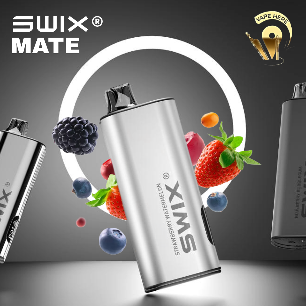 SWIX MATE 9K PUFFS DISPOSABLE VAPE - (Non-Rechargeable) UAE Abu Dhabi