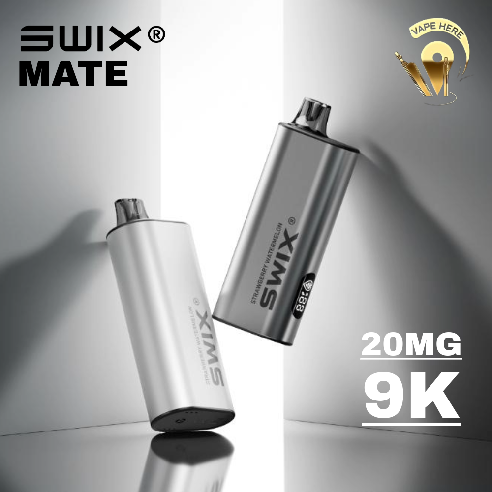SWIX MATE 9K PUFFS DISPOSABLE VAPE - (Non-Rechargeable) UAE Dubai
