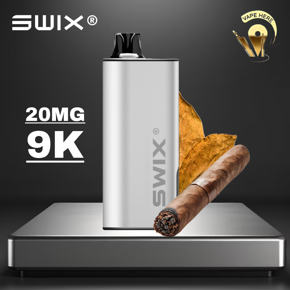 SWIX MATE 9K PUFFS DISPOSABLE VAPE Non-Rechargeable Tobacco UAE Dubai