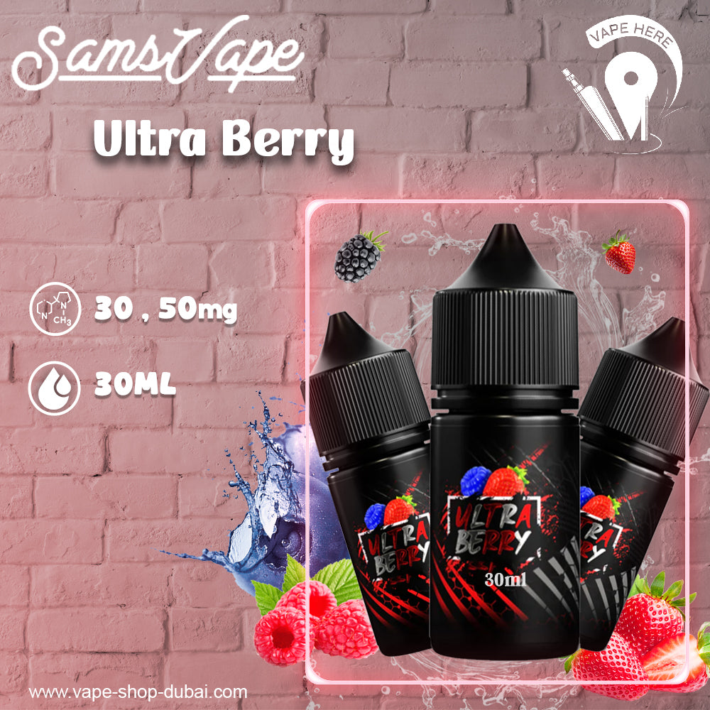 Sam Vapes Ultra Berry 30ml Saltnic Sharjah, UAE