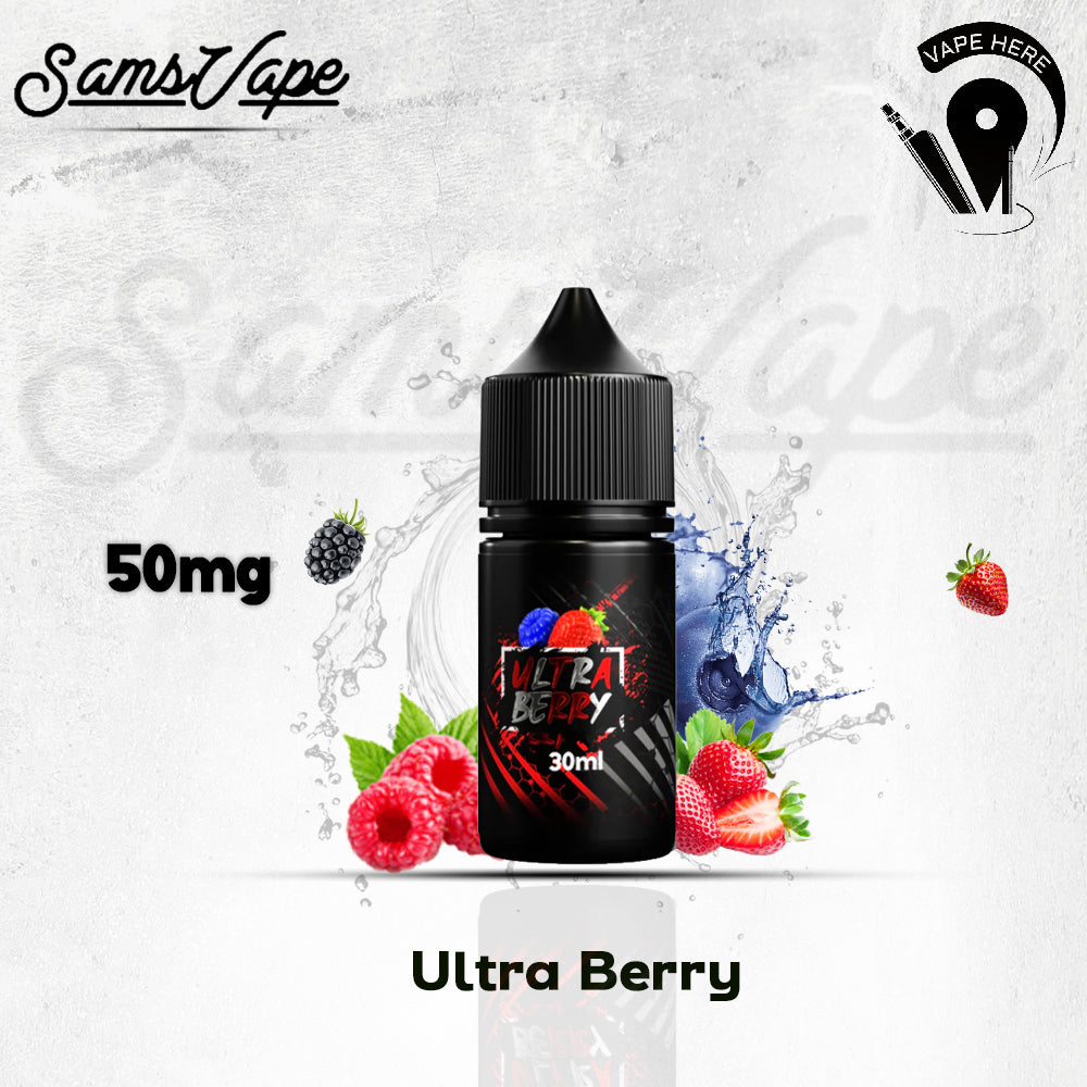 Sam Vapes Ultra Berry 30ml Saltnic 50mg Sharjah, UAE
