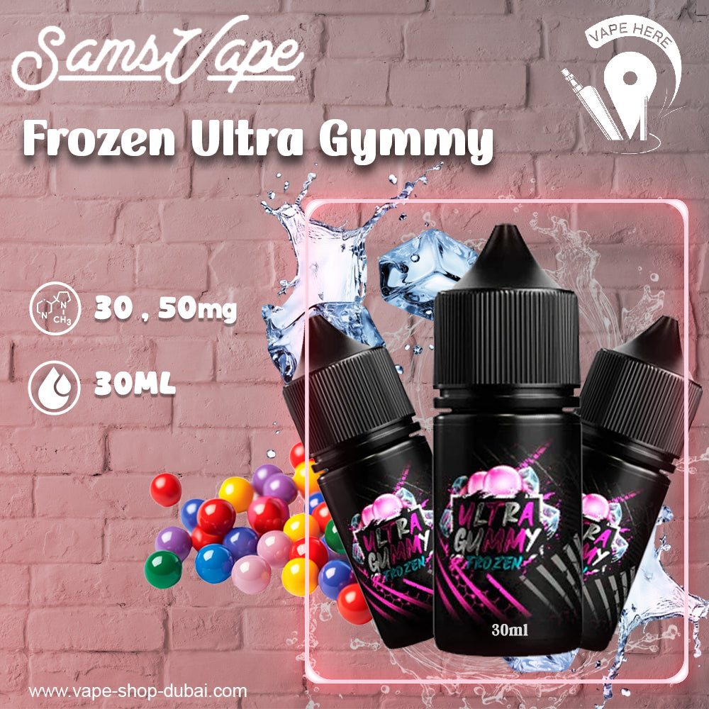 Sam Vapes Ultra Gummy Frozen 30ml Saltnic Ajman, UAE