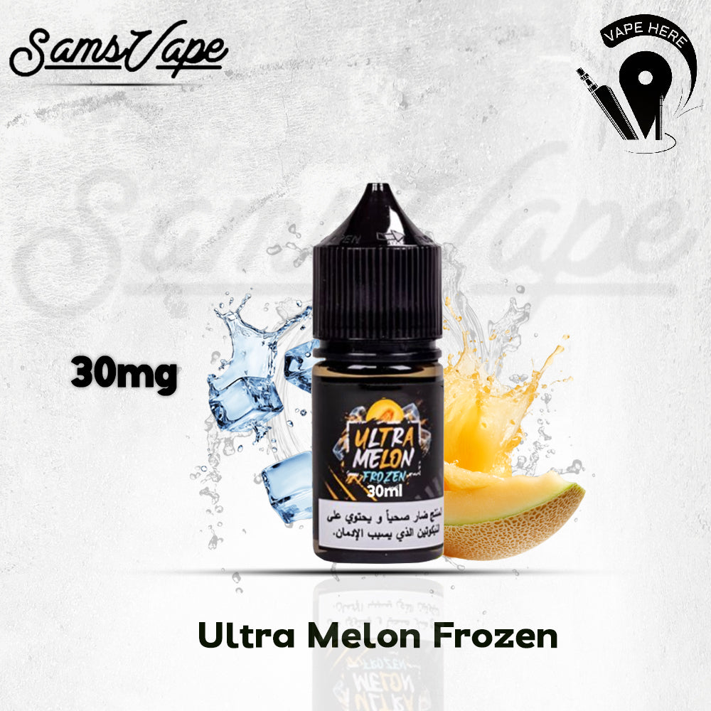Sam Vapes Ultra Melon Frozen 30ml Saltnic  30mg Sharjah, UAE
