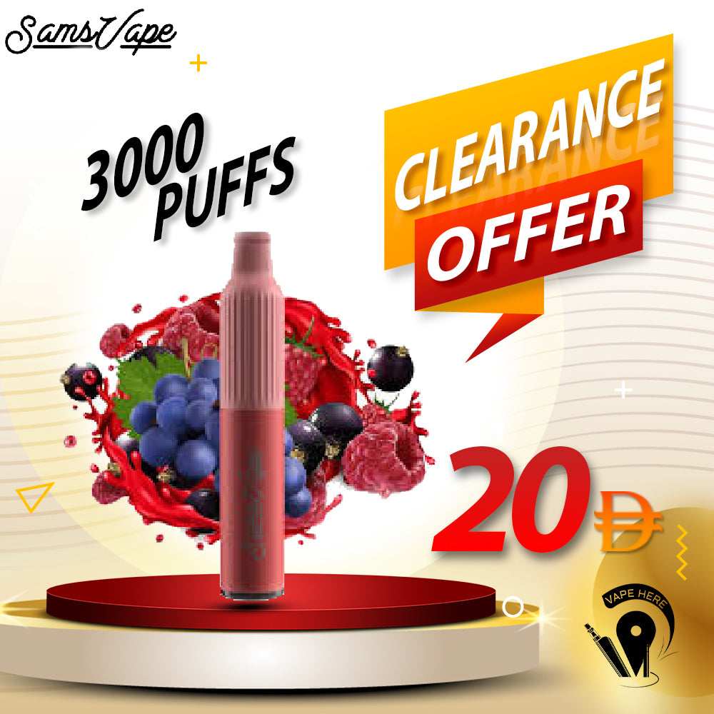 Sams Vape - EVO Disposables (2000 Puffs) UAE AJMAN