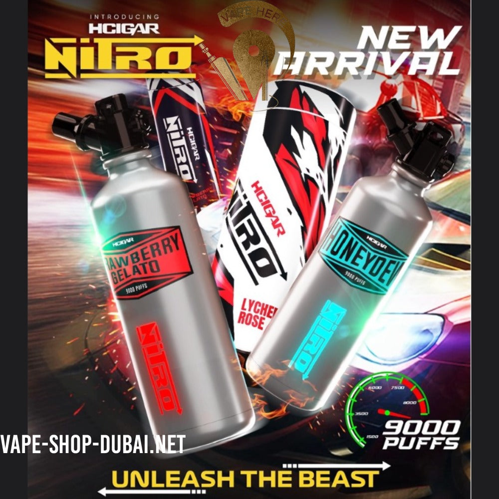 HCIGAR NITRO 9000 PUFFS DISPOSABLE VAPE - Vape Here Store