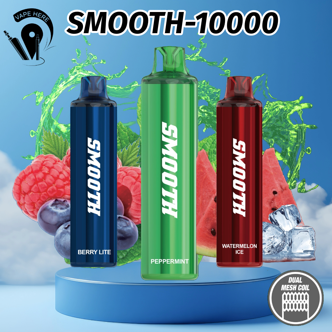 Smooth 10000 Puffs Disposable Vape 20mg UAE Abu Dhabi