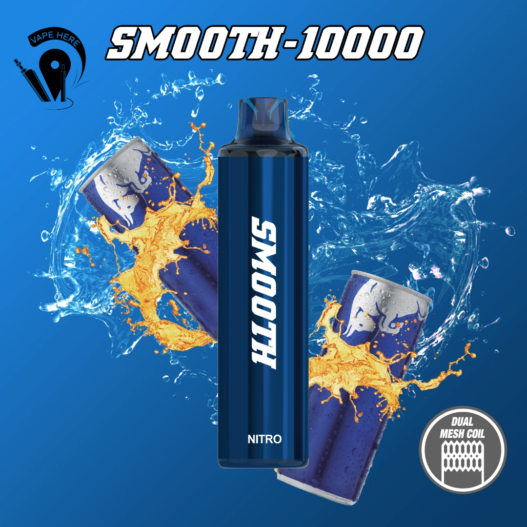 Smooth 10000 Puffs Disposable Vape 20mg Nitro (Energy Drink) UAE Abu Dhabi