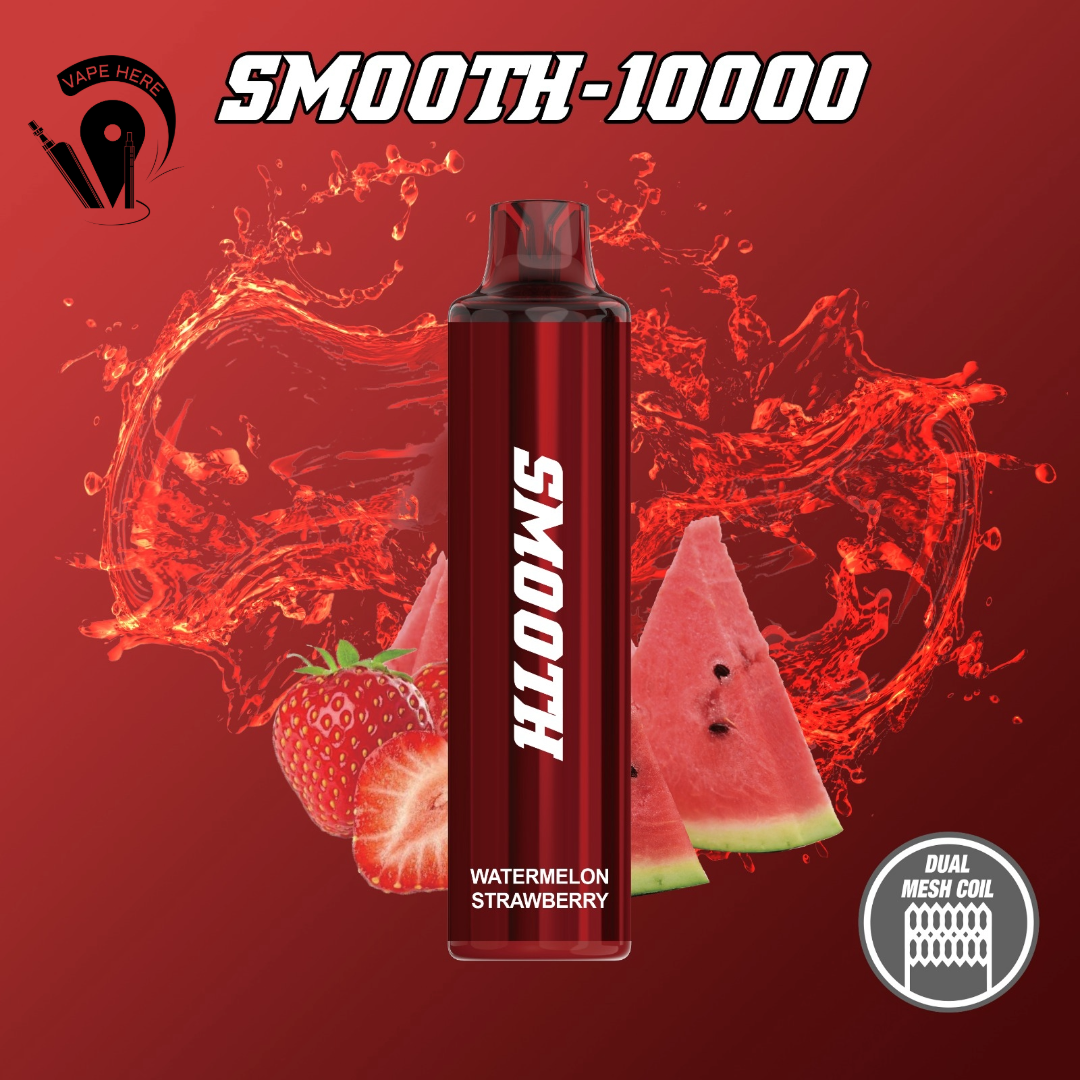 Smooth 10000 Puffs Disposable Vape 20mg Strawberry Kiwi UAE Ajman