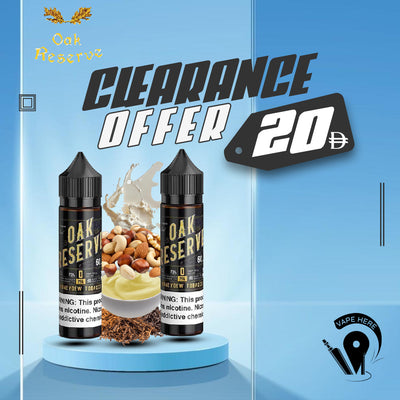Southern Custard 60ml E liquid by Oak Reserve UAE DUBAI 