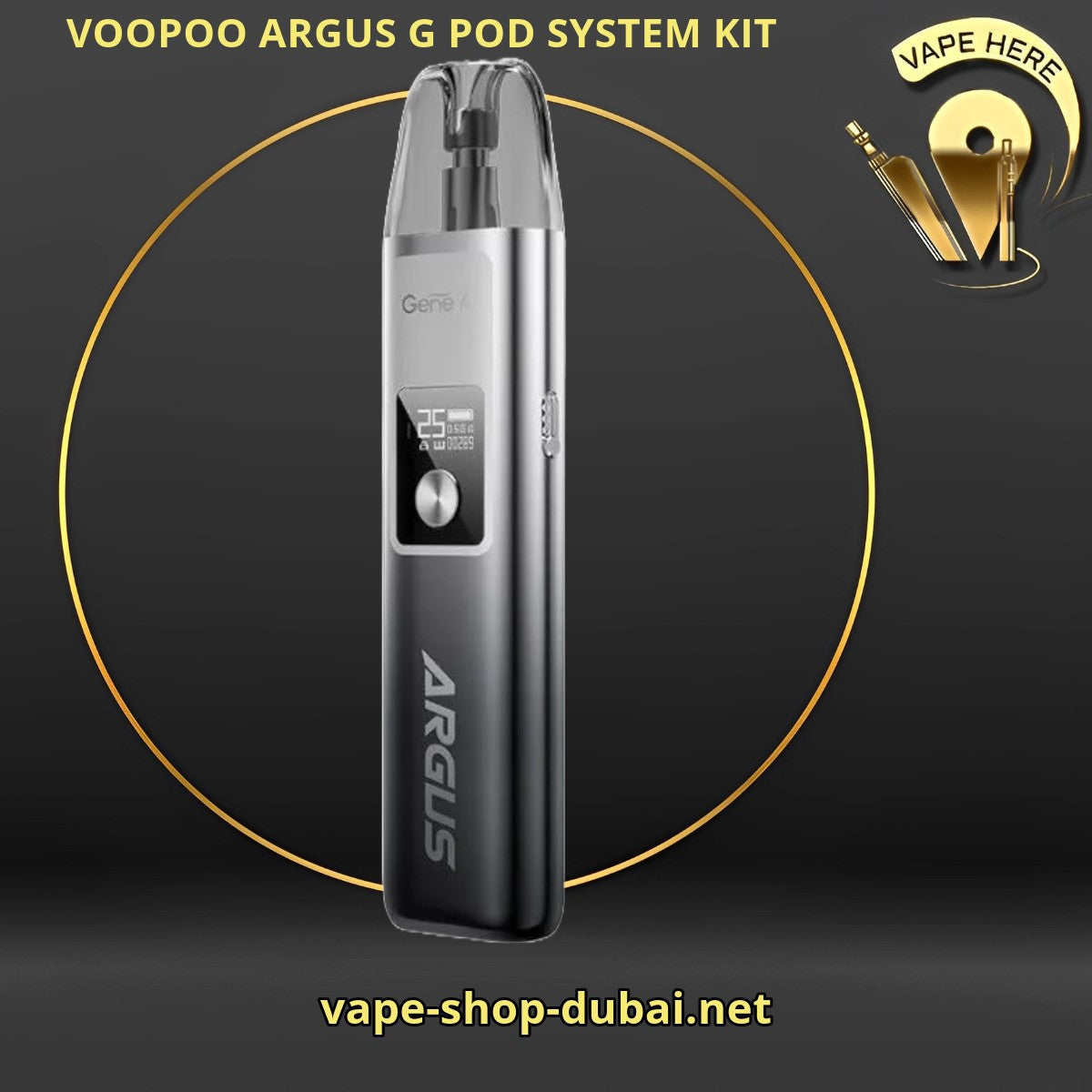 VOOPOO ARGUS G POD SYSTEM KIT 25W - Vape Here Store