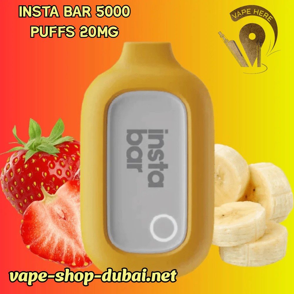 INSTA BAR 5000 PUFFS 20MG DISPOSABLE VAPE POD DEVICE - Vape Here Store