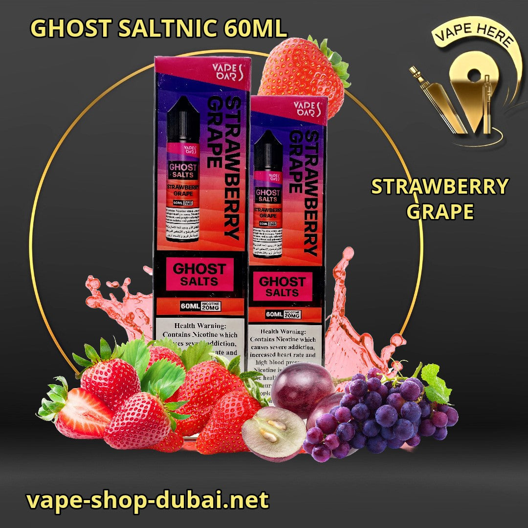 VAPES BARS GHOST SALTS 20MG (2% Nicotine) 30ML/60ML - Vape Here Store