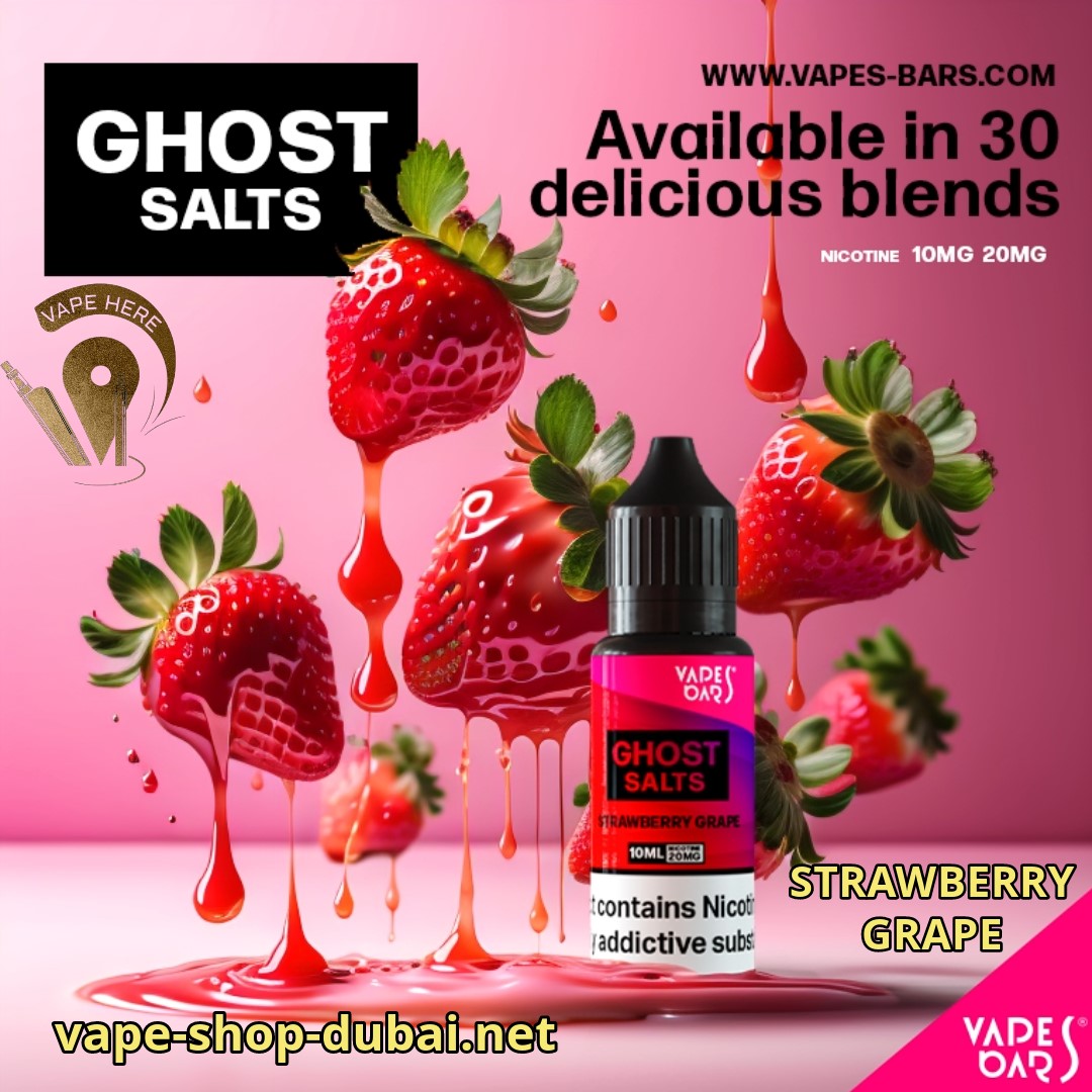 VAPES BARS GHOST SALTS 20MG (2% Nicotine) 30ML/60ML - Vape Here Store