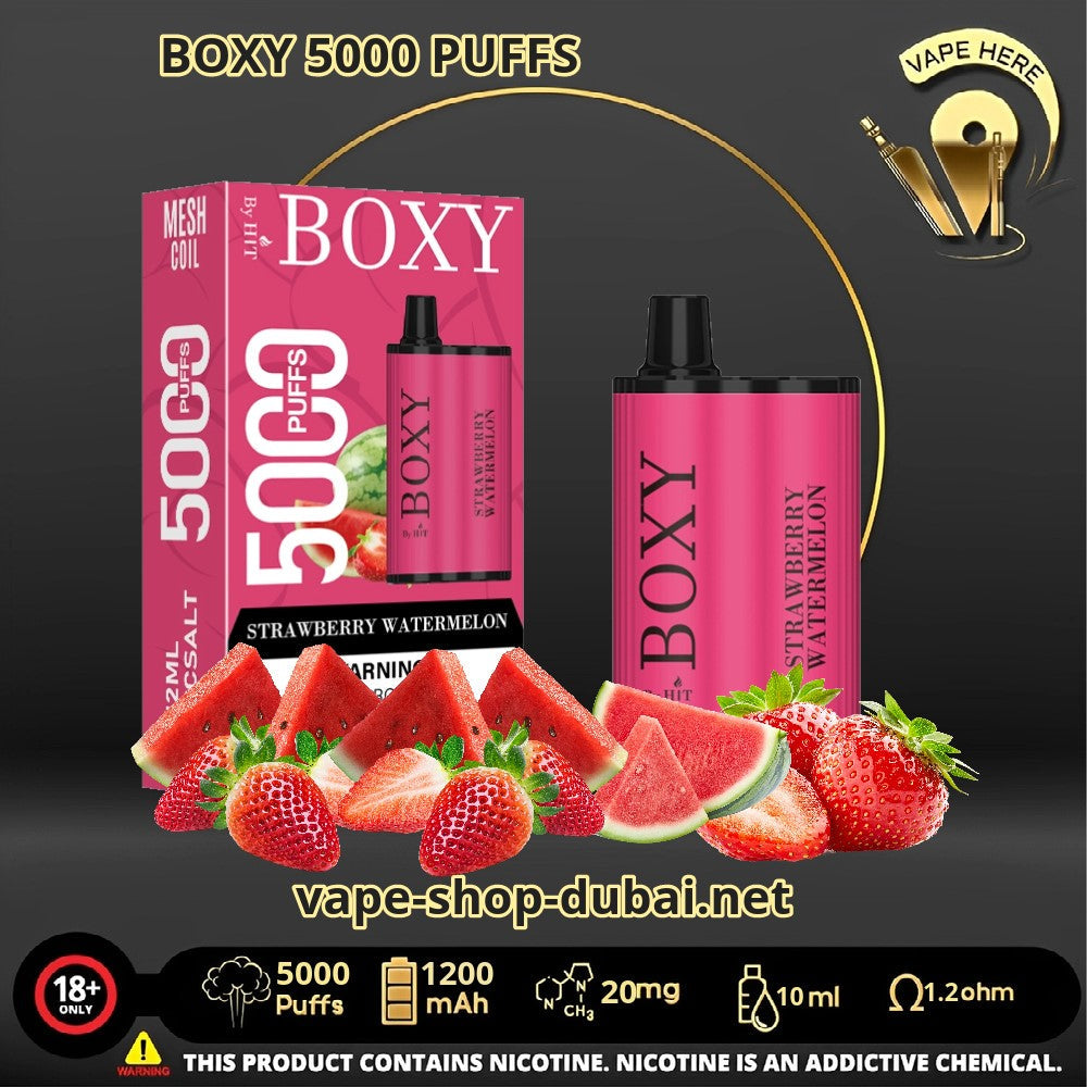 BOXY 5000 PUFFS DISPOSABLE VAPE - Vape Here Store