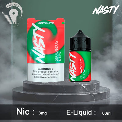 Strawberry & Kiwi - Nasty Modmate 60ml (1 UAE Abu Dhabi