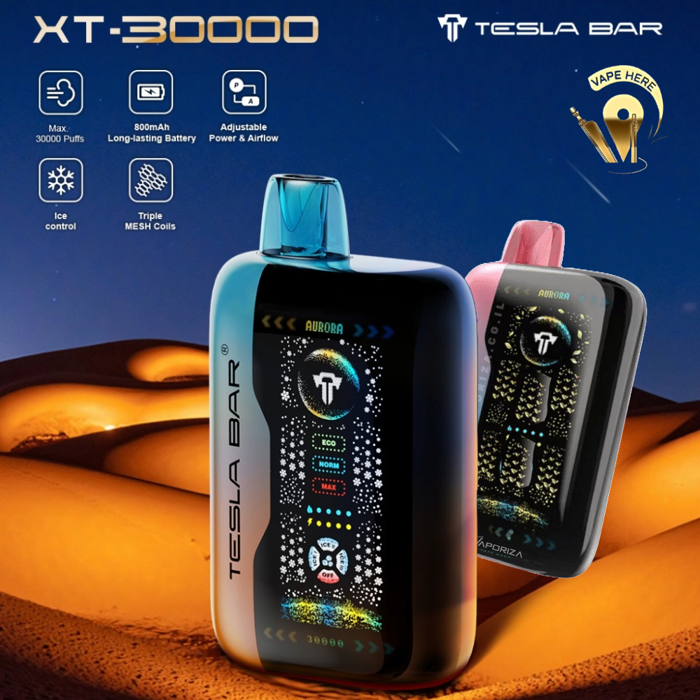 TESLA BAR XT 30K PUFFS DISPOSABLE VAPE UAE Abu Dhabi
