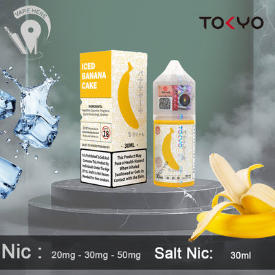 TOKYO BANANA CAKE SALTNIC 30ML- CLASSIC SERIES UAE Dubai 