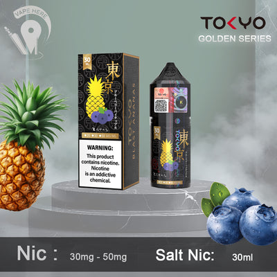 TOKYO BLAST ANANAS SALTNIC 30ML- GOLDEN SERIES UAE Abu Dhabi 