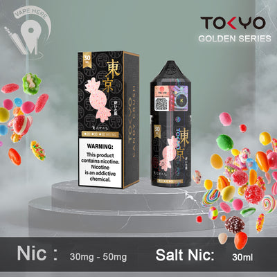 TOKYO CANDY CRUSH SALTNIC 30ML- GOLDEN SERIES UAE Dubai 