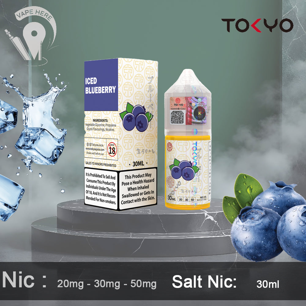 TOKYO ICED BLUEBERRY SALTNIC 30ML- CLASSIC SERIES UAE Abu Dhabi 