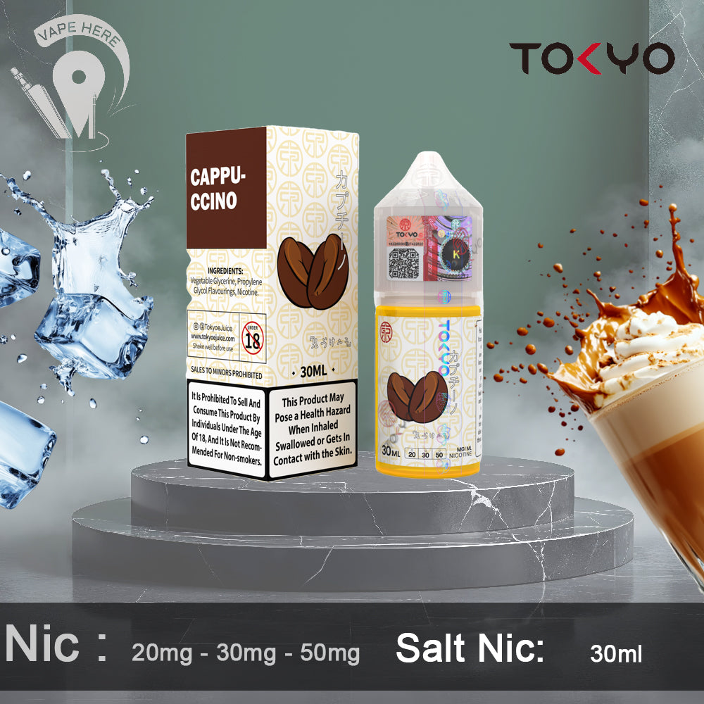 TOKYO ICED CAPPUCCINO SALTNIC 30ML- CLASSIC SERIES UAE Abu Dhabi 