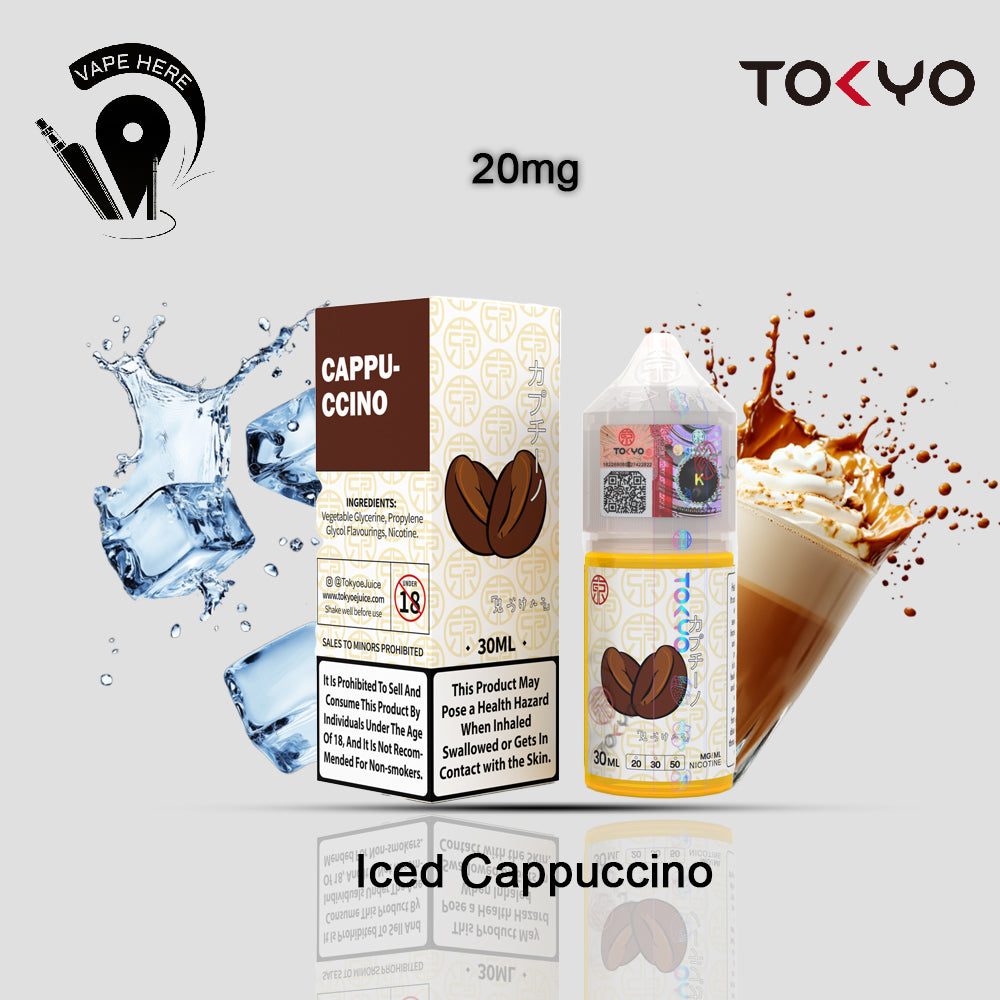 TOKYO ICED CAPPUCCINO SALTNIC 30ML- CLASSIC SERIES 20mg UAE Ajman 